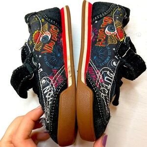Von Dutch Jax Toddler Sz 8 Hook Strap Sneaker
